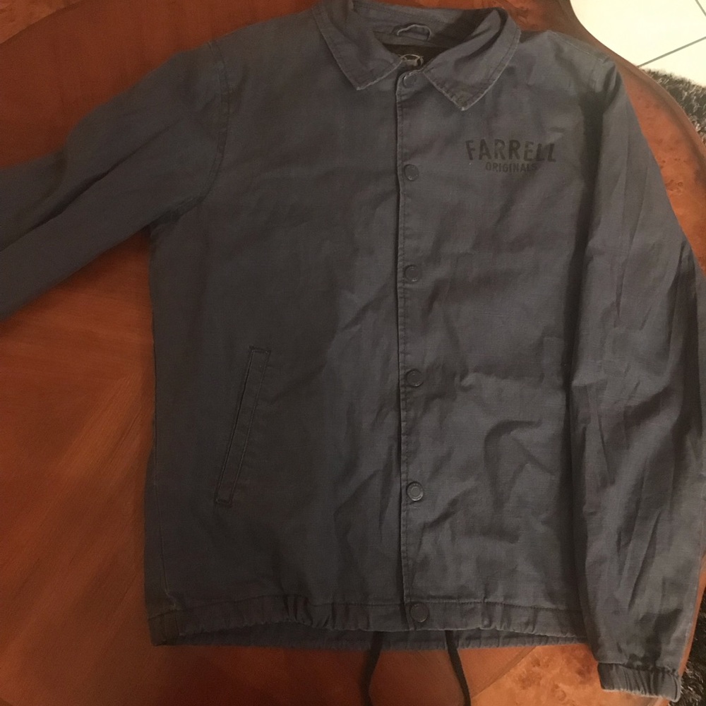 Farrell Dark Blue Button Up